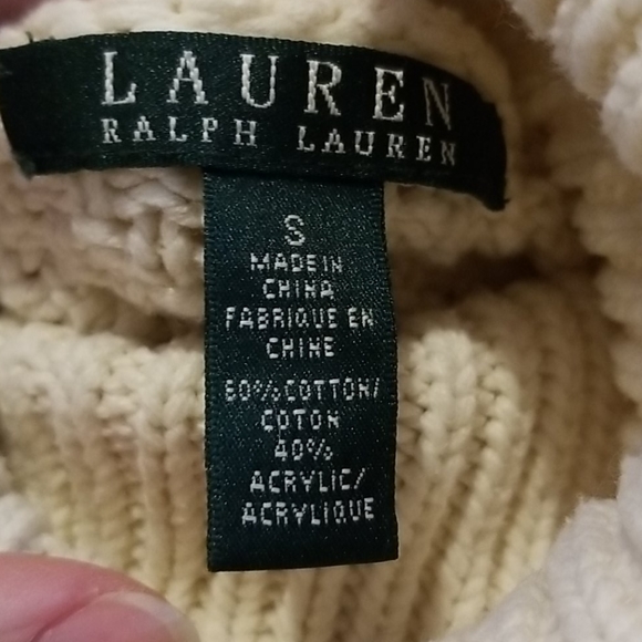 Lauren Ralph Lauren Cable Sweater - Picture 4 of 4